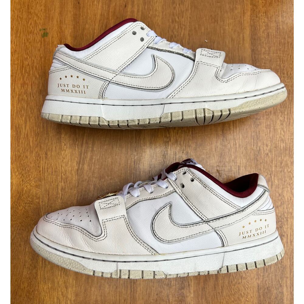 Nike Dunk Low 'Sisterhood" White Photon Dust 2023 Gold Women's 8 DV1160-100 - Picture 8 of 10